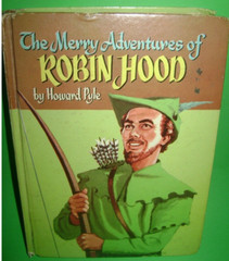 The Merry Adventures of Robin Hood Howard Pyle Vintage Whitman Books 1955