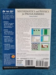 MATHEMATICS AND PHYSICS FOR PROGRAMMERS ; ISBN 1-58450-330-0 ; 608 PAGES
