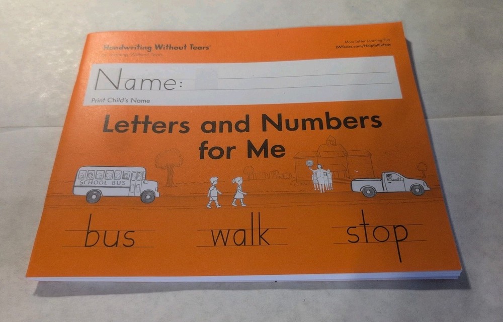 Handwriting Without Tears Letters Numbers Kindergarten Student Homeschool – New