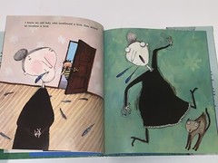 I Know an Old Lady HC & Dust Jacket Scholastic Book G. Brian Karas