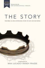 NIV, The Story, Hardcover, Comfort Print: The Bible as One Continuin – VERY GOOD