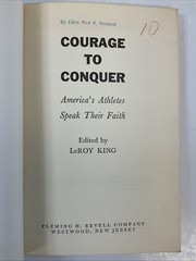 Courage To Conquer America’s Athletes Speak Their Faith 1966 PB
