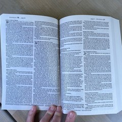 The Holy Bible New Living Translation (NLT ) paperback Tyndall Bible & Bookmark