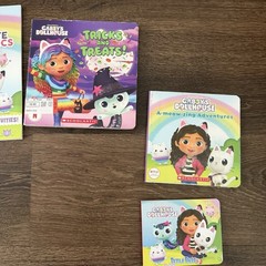 Gabby’s Dollhouse Book Lot 12 Scholastic Level 1 Reader Phonics CatRat