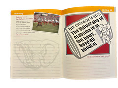 Alabama Roll Tide Activity Book Drawing Crosswords Family Fun 2012 36 Pages