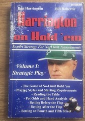 Harrington on Hold ’em Vol 1 Strategic Play by Harrington & Robertie PB