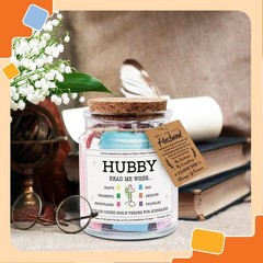 Meaningful Christian Gifts for Husband – Color-Coded Bible Verse Jar, 5 oz