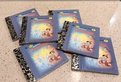 Lot of 6 Pinocchio Tiny Little Little Golden Books 2.75” Miniature Mini Vintage