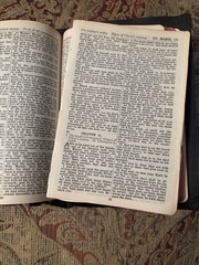 Vintage KJV Holy Bible John C Winston International Series READ / LOOSE PGS
