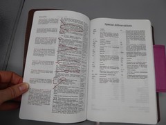 NKJV Ultrathin Reference Bible, Brown/Pink LeatherTouch with Magnetic Flap