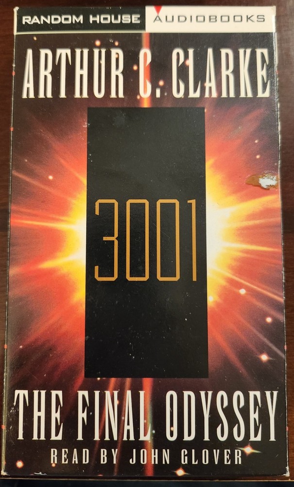 3001: The Final Odyssey by Arthur C. Clarke – 4 Cassettes Audiobook