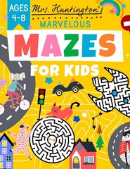 Marvelous Mazes for Kids Ages 4-8: Maze Activity Variety Puzzle Book (Kids A…