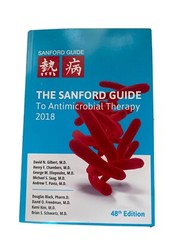 Sanford Guide to Antimicrobial Therapy 2018 Pocket Edition Paperback 48th Ed
