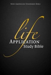Life Application Study Bible, NASB – Hardcover By Beers, Ronald A. – VERY GOOD