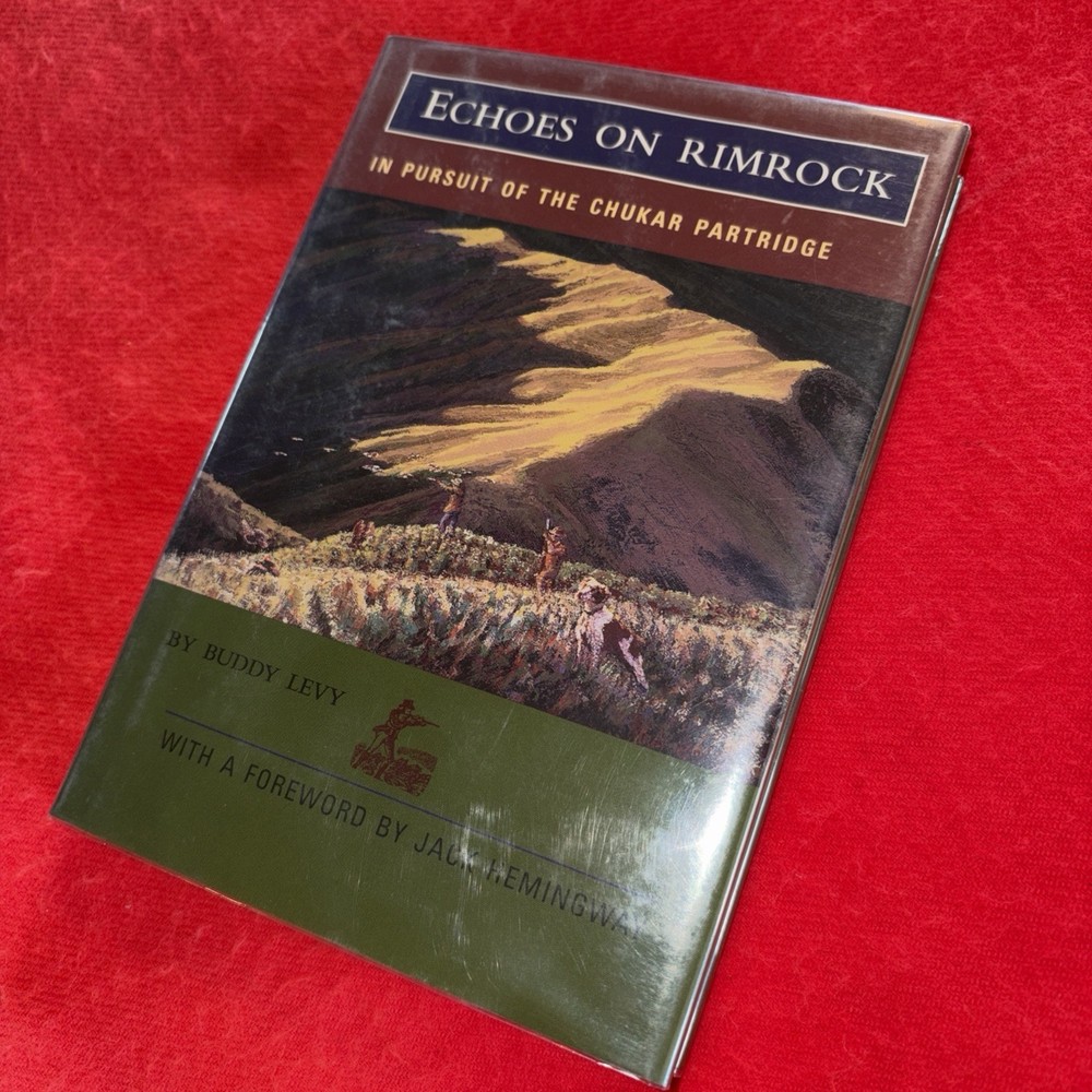 Echoes On Rimrock, by Buddy Levy, Signed