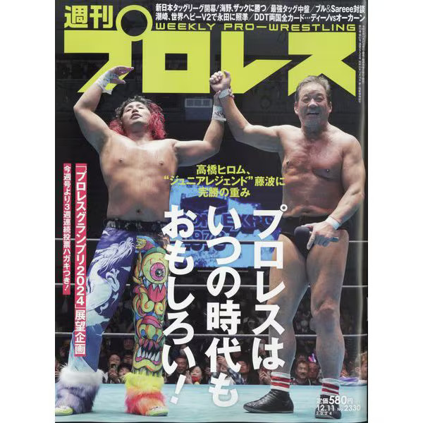 Weekly Pro Wrestling 2024 12/11 Issue Magazine Japan