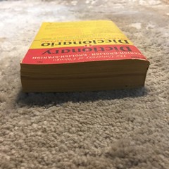 The University Of Chicago Spanish English English Spanish Dictionary Otto F Bond