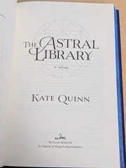 🌌Kate Quinn THE ASTRAL LIBRARY Signed Deluxe Limited Edition Sprayed Edges