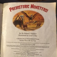 Prehistoric Monsters! by Robert T. Bakker (2008, Trade Paperback)