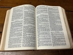 KJV Holy Bible References Red Letter Brown Genuine Leather 1970 Nelson