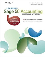Learning Sage 50 – Accounting : A Modular Approach Carol Smith Ha