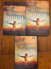 Before Amen Study Guide with DVD by Max Lucado (2014, Trade Paperback)