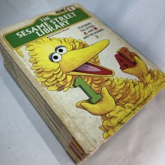 Vintage Sesame Street Library Books Lot 11 Volumes Funk Wagnalls CTW 1970s