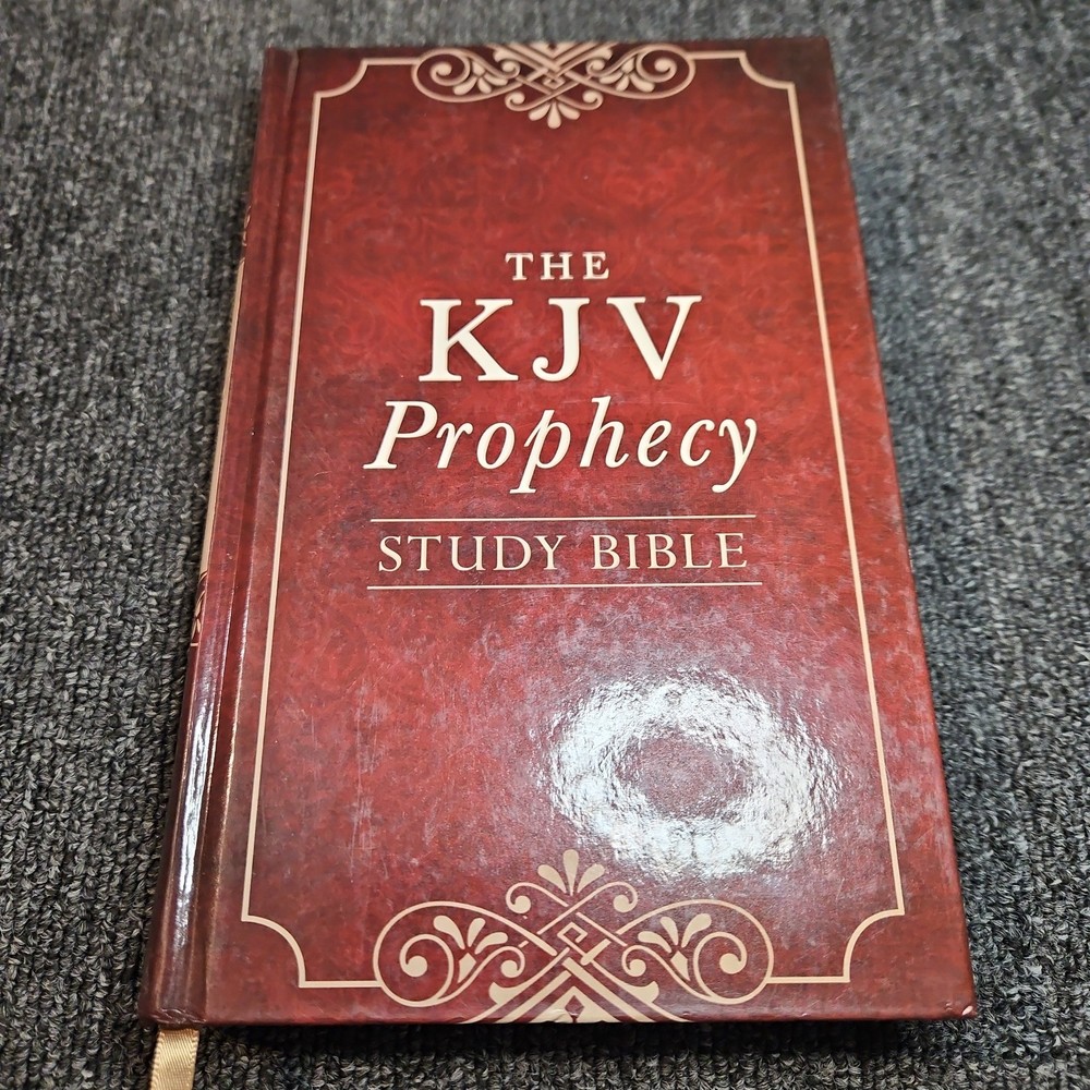 KJV Prophecy Study Bible by Christopher D. Hudson (2016, Hardcover)