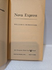William S. Burroughs NOVA EXPRESS 1965 PB Evergreen/Black Cat