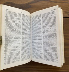 The New Little Oxford Dictionary Real Leather Made in England 1989