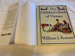 Children’s Book of Virtues by William J. Bennett (1995,) ill Michael Hague HC