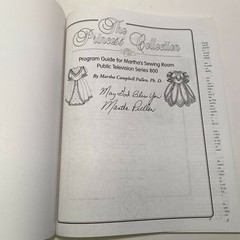 The Princess Collection Martha’s Sewing Room Series 800 Pullen 230 pages 1998