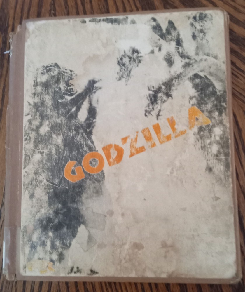 Godzilla Crestwood House Book Ian Thorne HC 1977 Rough Shape but Complete