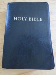 Zondervan Giant Print Center Column King James Reference Black Holy Bible