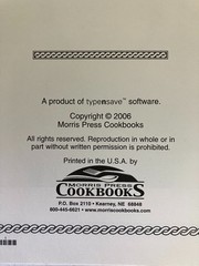 Laughter is Brighter Where Food is Best Cookbook 2006 Morris Press Spiral Bound