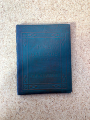 BAB Ballads Olive Schreiner Green Miniature Little Leather Library Book 1920s