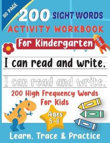 Laura Bidden 200 Sight Words Activity Book (Paperback)
