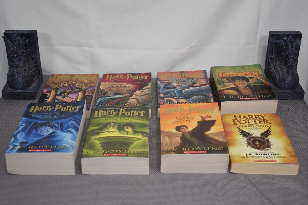 Harry Potter series/set by J.K. Rowling (1st Edition/Varied Printing, trade pb)