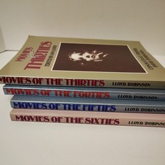 Movies of the Thirties, Forties, Fifties and Sixties Lot of 4 Book Collection