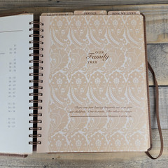 Our Family History A Keepsake Journal Faux Leather-Bound Family Tree Religious
