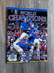 LINDY’S SPORTS PRESENTS WORLD CHAMPIONS 2016 CHICAGO CUBS WIN MAGAZINE Baseball