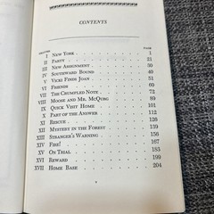 Vicki Finds the Answer Hardcover Book Helen Wells Flight Stewardess Series 1947