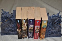 Angus Wells Lot (1st Edition/Varied Print, paperbacks, Dark, Forbidden Magic)