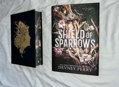 NEW Shield of Sparrows Devney Perry Sprayed Edges Deluxe Edition Hardcover