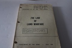 WARFARE AND TRAINING MILITARY BOOKS LOT OF 3 #113