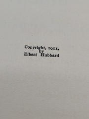 An American Bible – 1911 – by Elbert Hubbard~ 1ST EDITION, Leather Bound