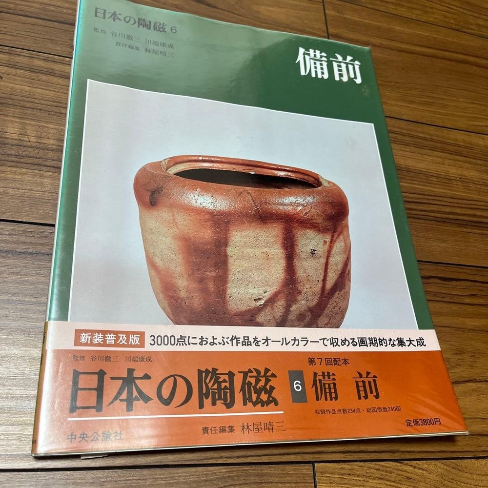 Japanese Ceramics 6 Bizen Pottery Color Guide Chuo Koron Shinsha 13.6×10.4in