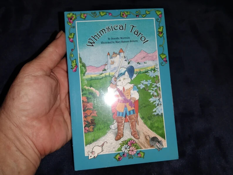 New-The Whimsical Tarot Book Only-Factory Sealed-New condition