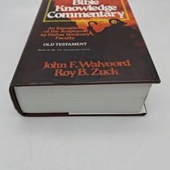 The Bible Knowledge Commentary Hardcover by Walvoord John F.
