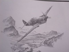 Nicolas Trudgian Aviation Sketchbook – 112 pages, great pencil drawings